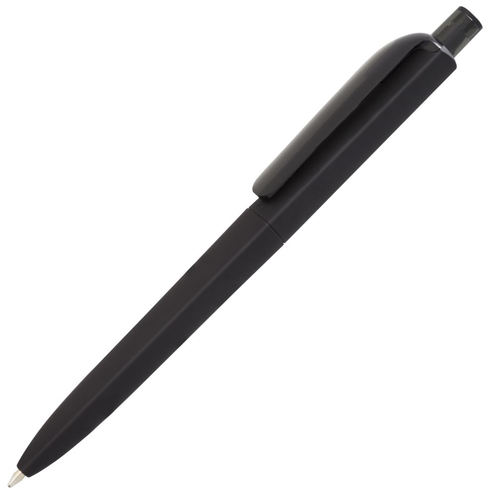 Ручка шариковая Prodir DS8 PRR-T Soft Touch, черная